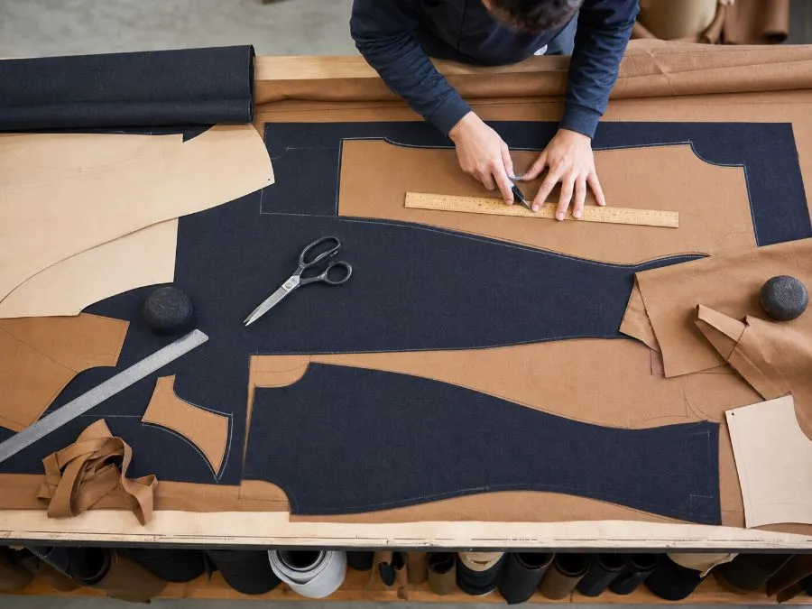 The J&R Apparel manufacturing floor