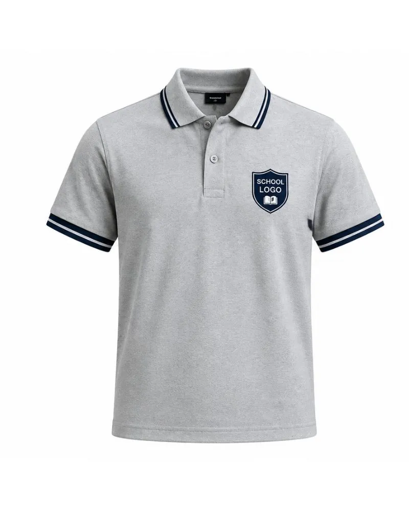 House Polo Tees — Grey