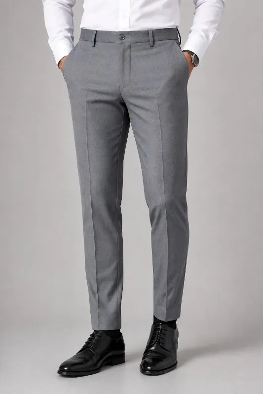 Formal Trousers — Light Grey